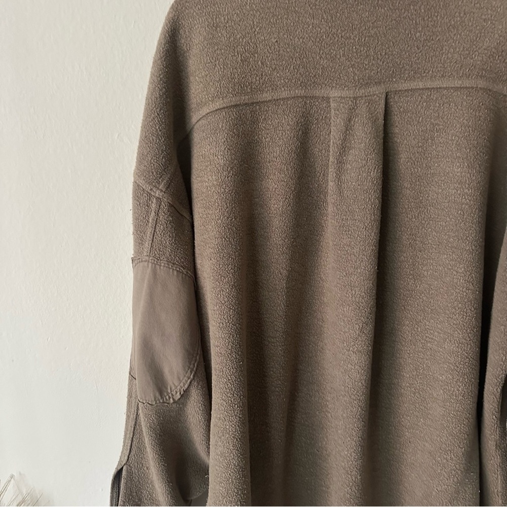 FREE PEOPLE
Ruby Oversized Shirt Jacket in Army Taupe M - Picture 14 of 14